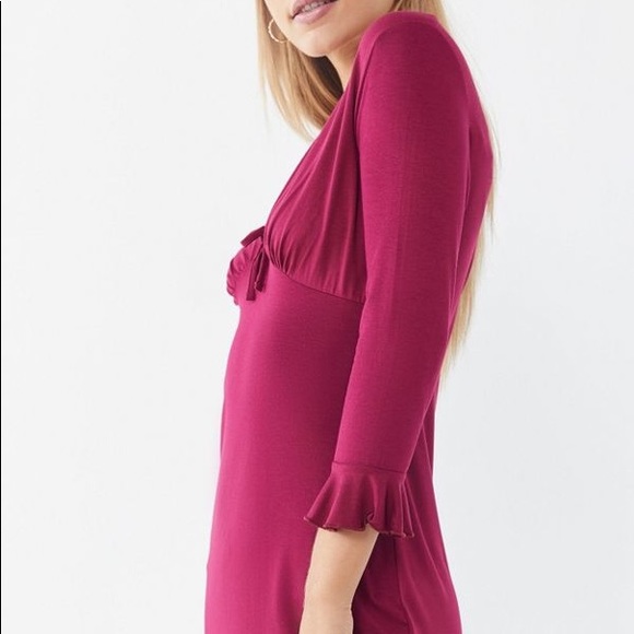 UO Grace Ruffle Mini Dress - Picture 4 of 4